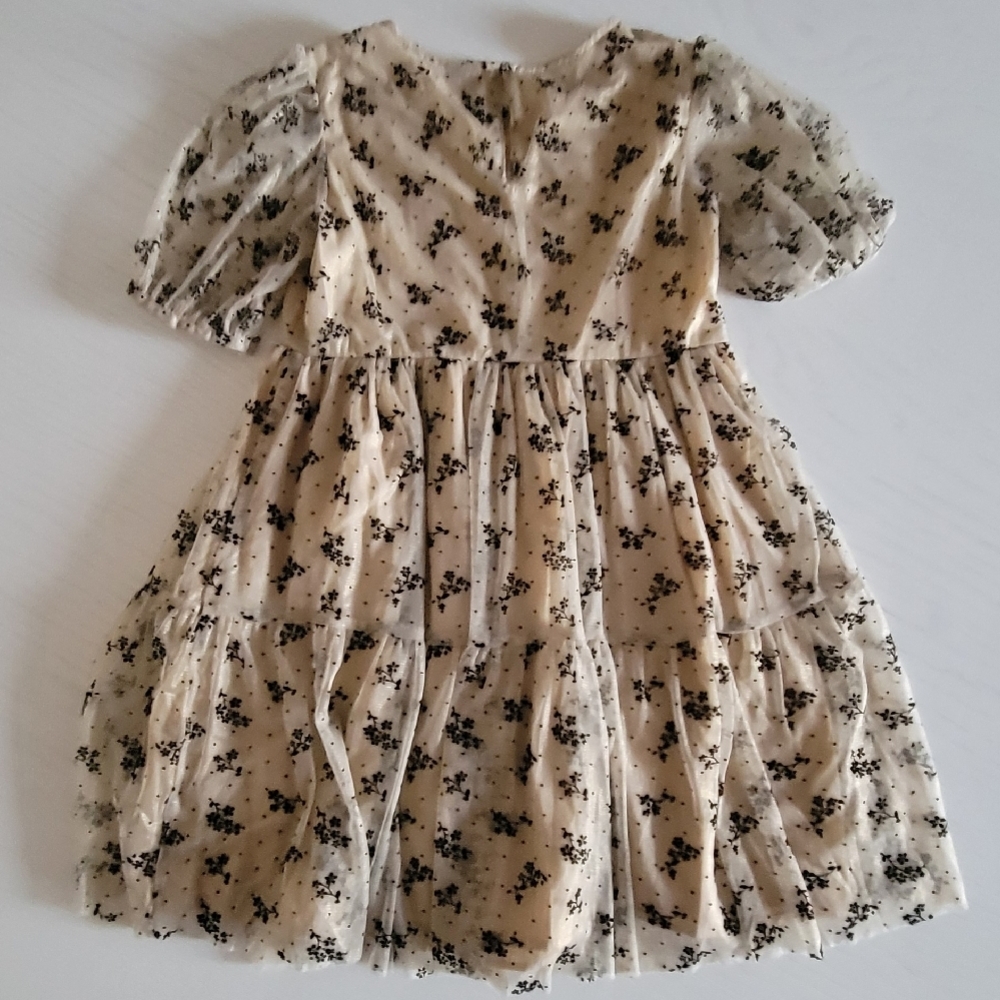 Floral Sheer Dress - Picture 3 of 9